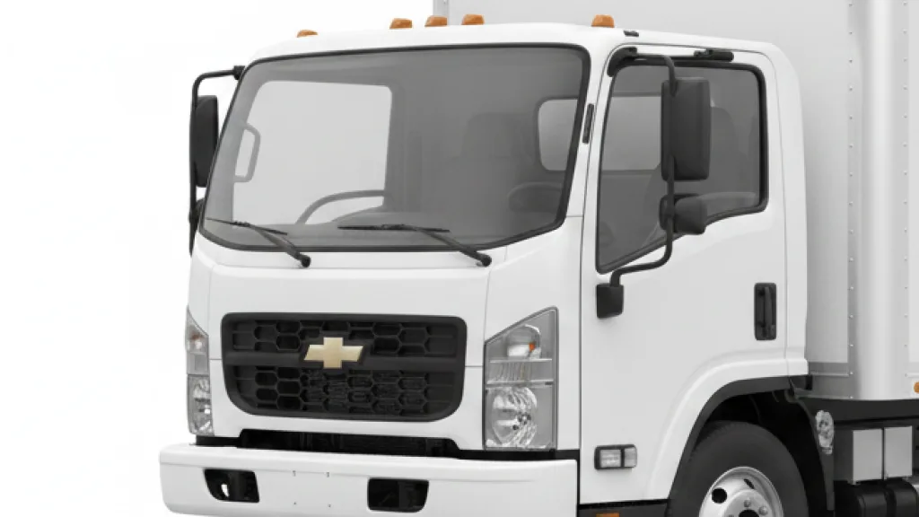 2019 Chevrolet 4500 LCF Box Truck &mdash; Cab & front end