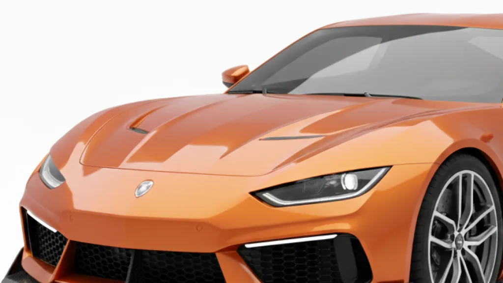 2021 Apex GT Coupe &mdash; Front end & splitter