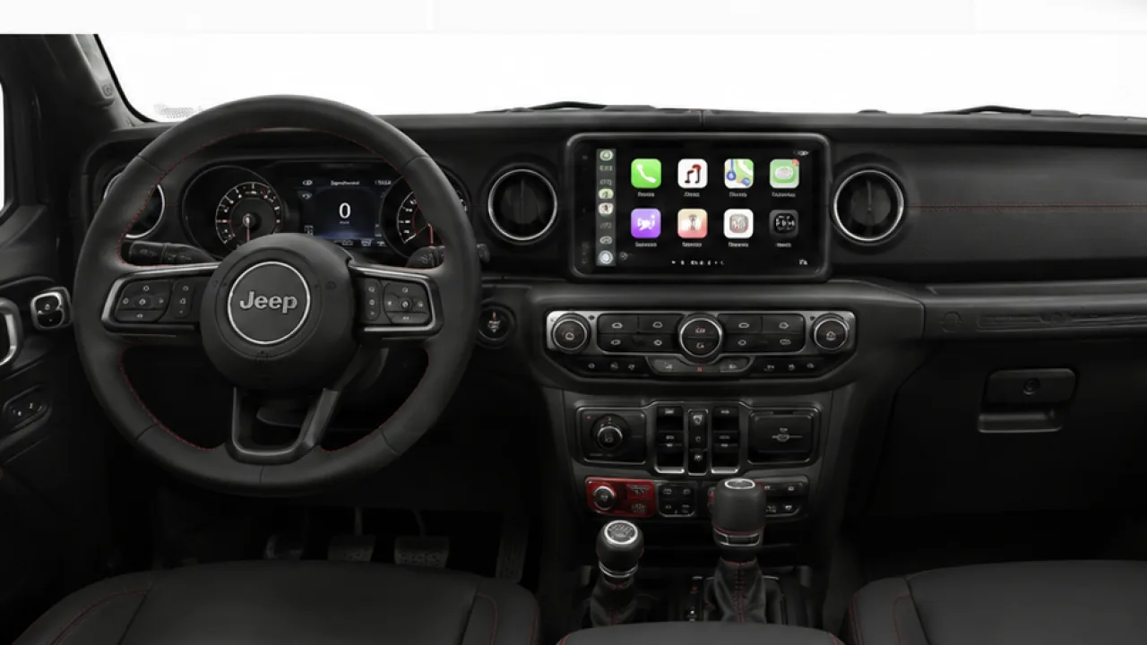 2021 Jeep Wrangler &mdash; Interior & dashboard